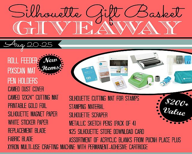 Silhouette Gift Basket Giveaway