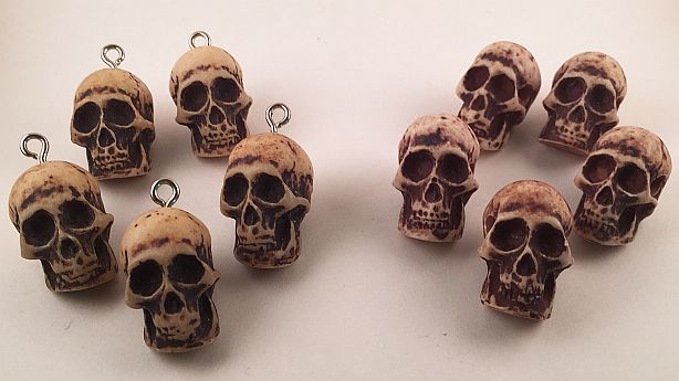 Wooden Skulls